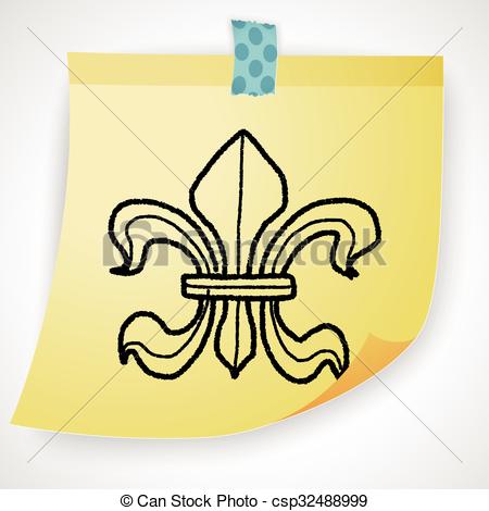 450x470 Royal Crest Doodle Eps Vectors