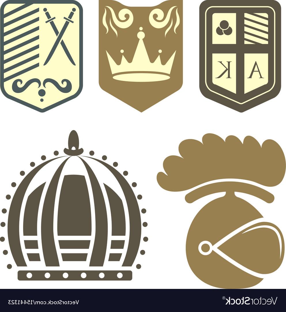 992x1080 Best Hd Heraldic Royal Crest Medieval Knight Elements Vector Design