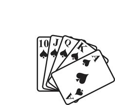 Royal Flush Vector at GetDrawings | Free download