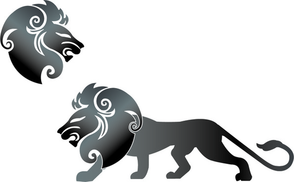 594x368 Royal Lion Emblem Free Vector Download (6,861 Free Vector) For