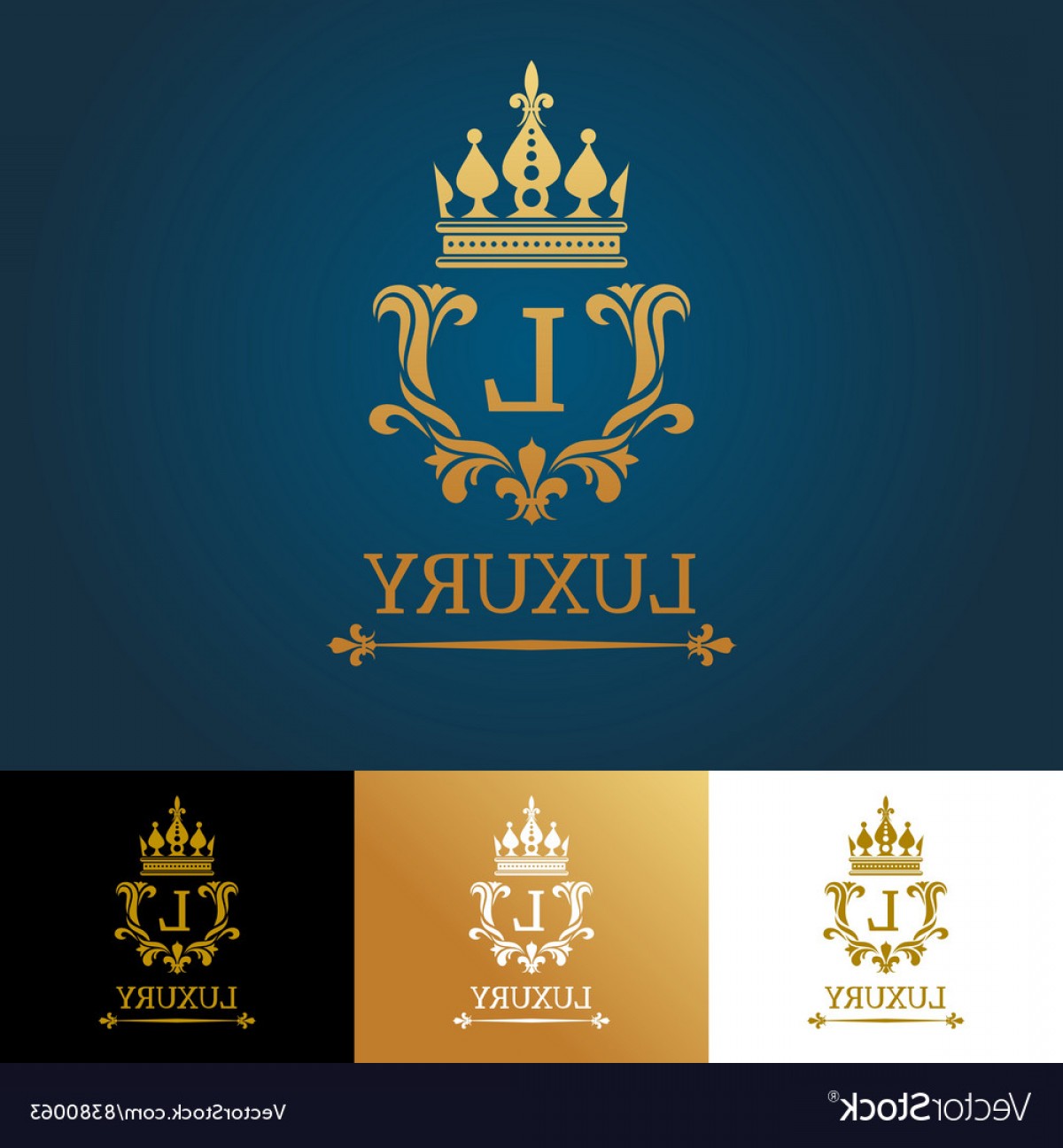 1200x1296 Monogram With Crown Royal Design Logo Vector Geekchicpro