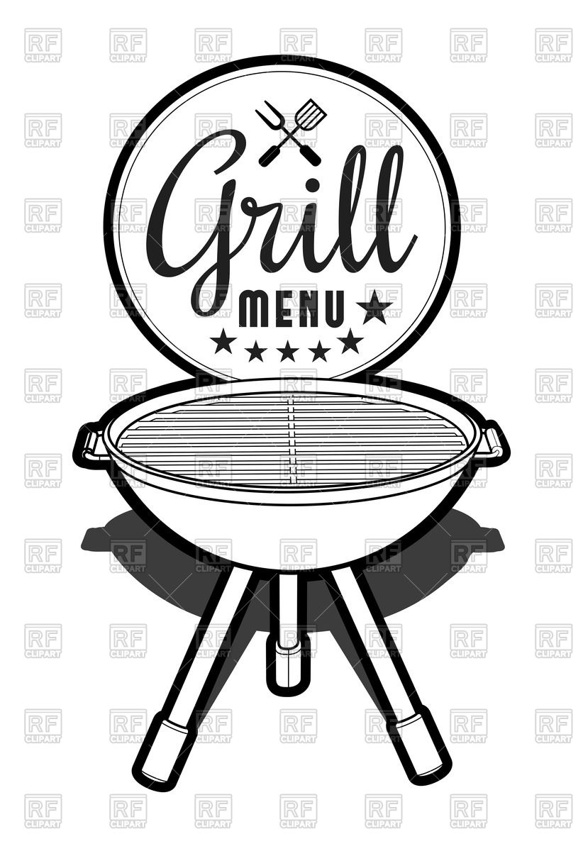 822x1200 Collection Of Free Barbecuing Clipart Vector. Download On Ubisafe