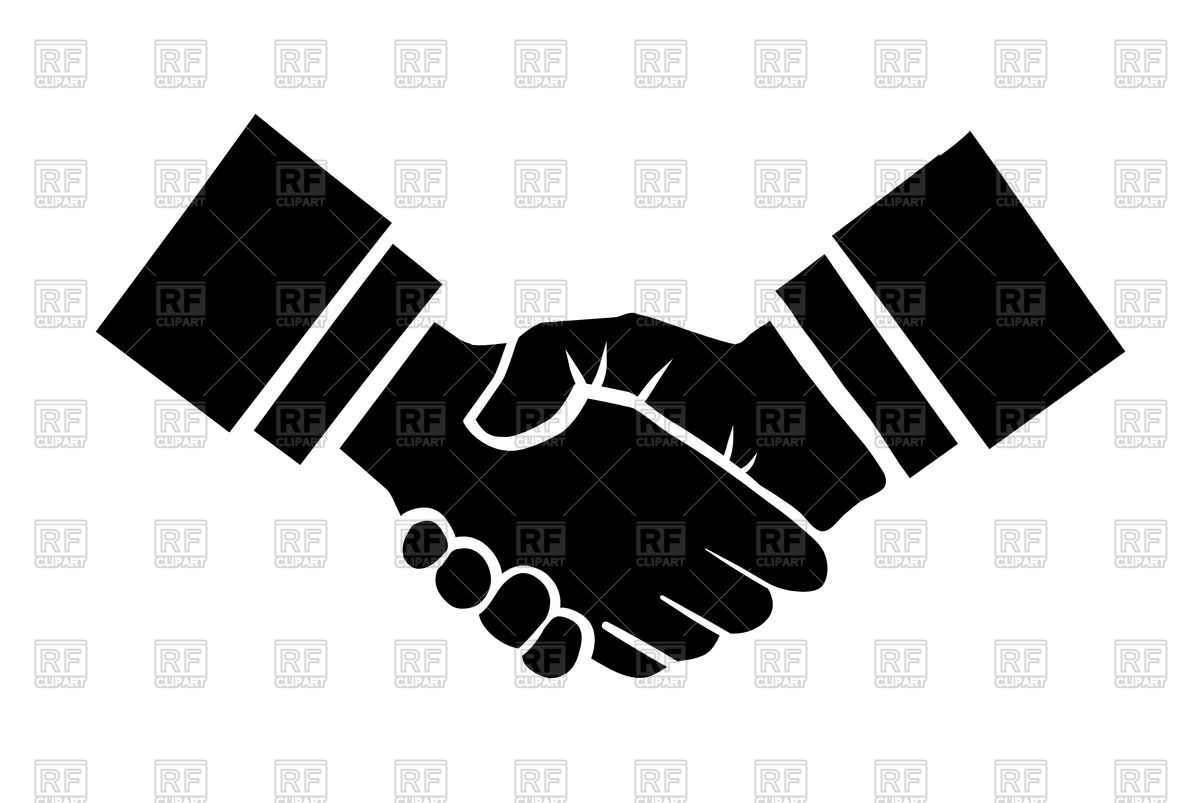 1200x803 Handshake Icon Vector Image Vector Artwork Of Business, Finance