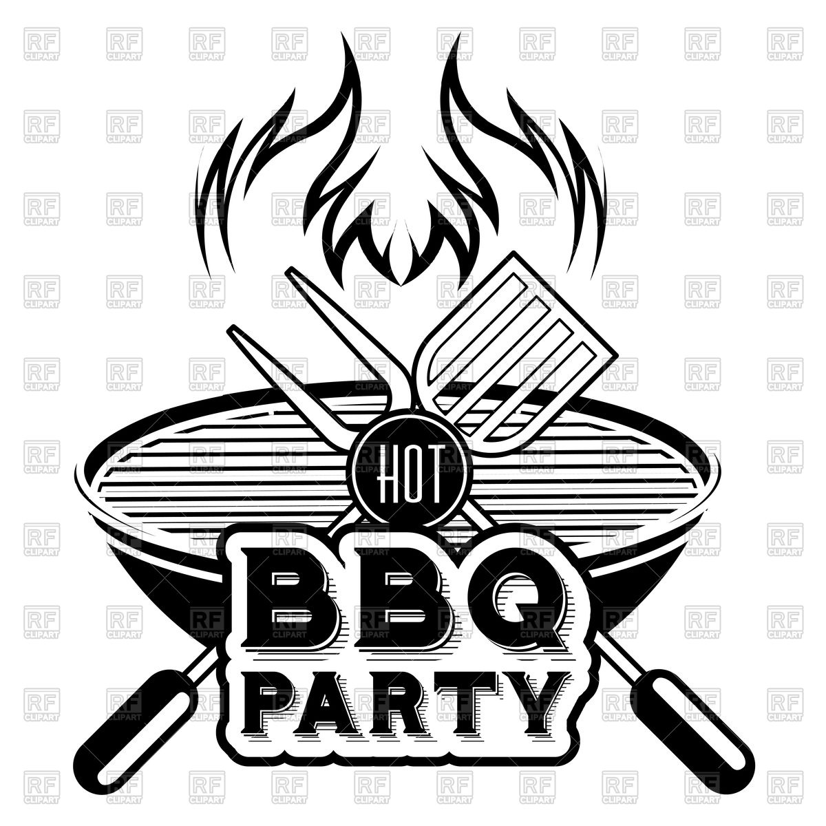 1200x1200 Collection Of Free Barbecuing Clipart Vector. Download On Ubisafe