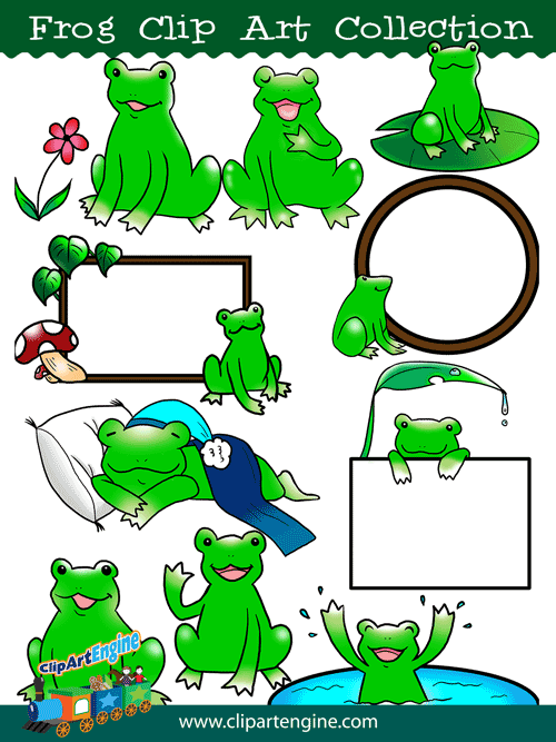 500x667 Frog Clip Art Collection For Personal And Commercial Use