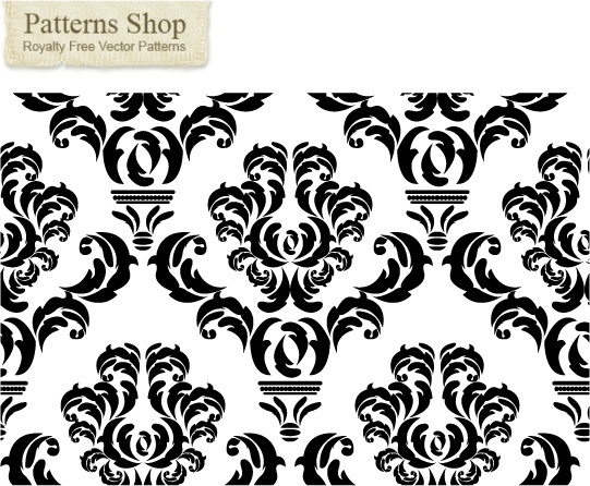 541x446 Free Damask Vector Pattern 2 Free Vector In Encapsulated