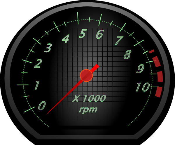 600x499 Speedometer Clipart Rpm Gauge