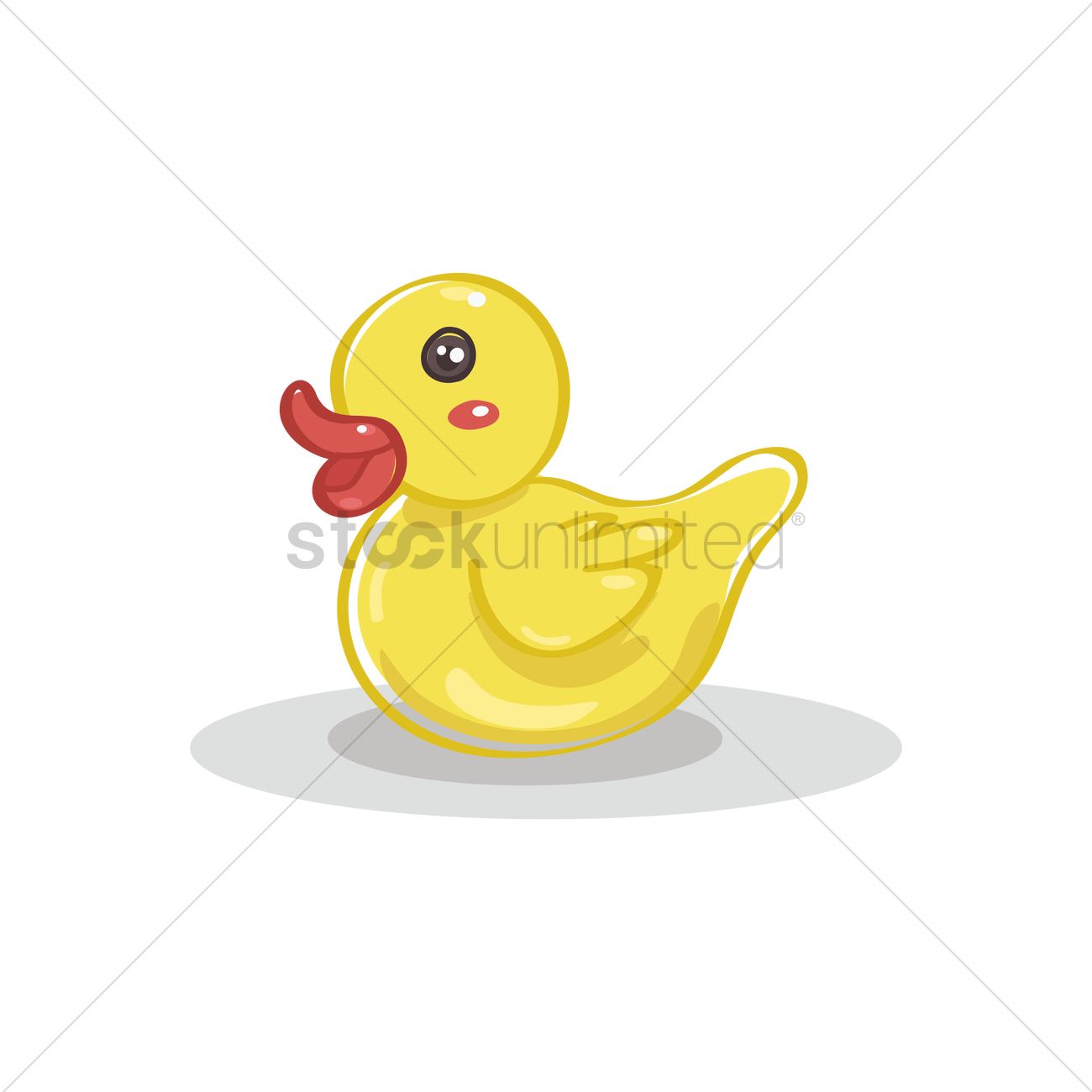 1300x1300 Free Rubber Duck Vector Image