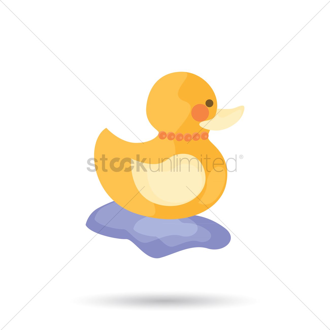1300x1300 Free Rubber Duck Vector Image