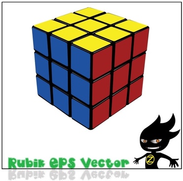 372x368 Rubiks Cube Vector Free Vector Download (443 Free Vector) For