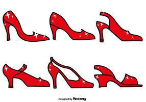 286x200 Ruby Slippers Free Vector Art
