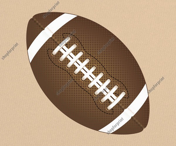 600x500 Rugby Ball In Vector Formats (Ai, Eps, Svg)