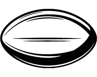 340x270 Rugby Ball Svg Etsy