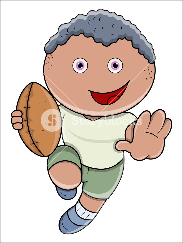 754x1000 Little Boy Playing Rugby