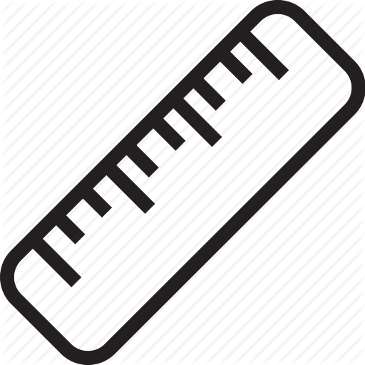 512x512 Ruler Vector