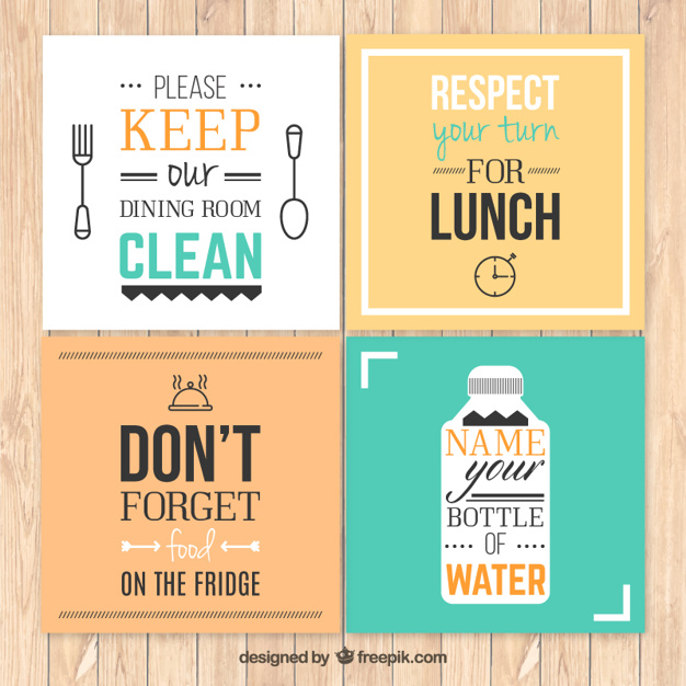 626x626 Kitchen Rules Posters Vector Free Download