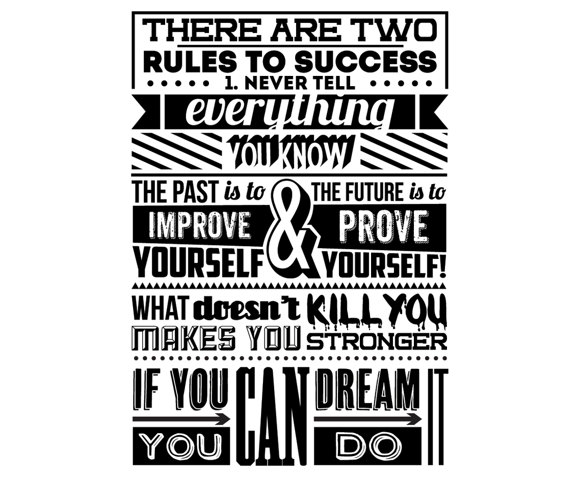 1136x936 Rules For Success Vector Vector Art Amp Graphics