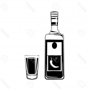 300x300 Rum Bottle Glass Alcohol Drink Vector Lazttweet