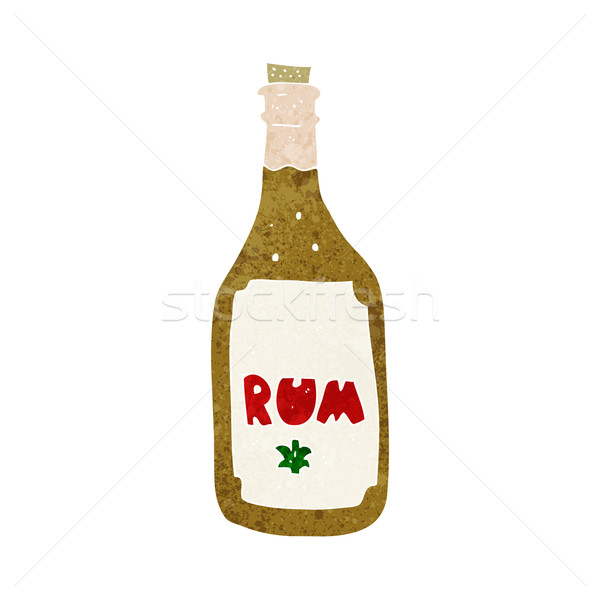 600x600 Cartoon Rum Bottle Vector Illustration Lineartestpilot ( 4960335