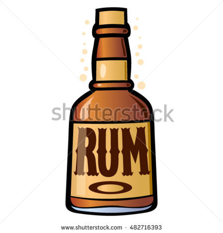 450x470 Collection Of Free Boozed Clipart Rum Bottle. Download On Ubisafe