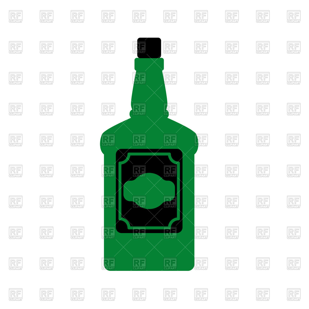 1200x1200 Bottle Of Rum Icon Vector Image Vector Artwork Of Food And