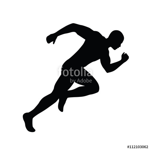 500x500 Running Man Stock Image And Royalty Free Vector Files On Fotolia