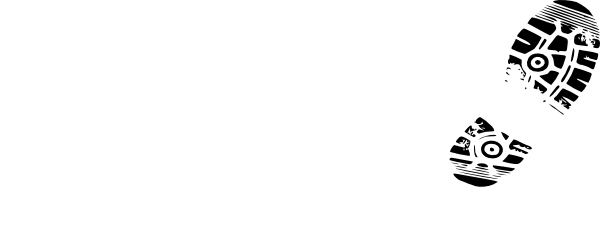 600x251 Running Shoe Print Clip Art