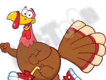 220x165 Turkey Running Clipart Turkey Trot Vector Illustration Of A