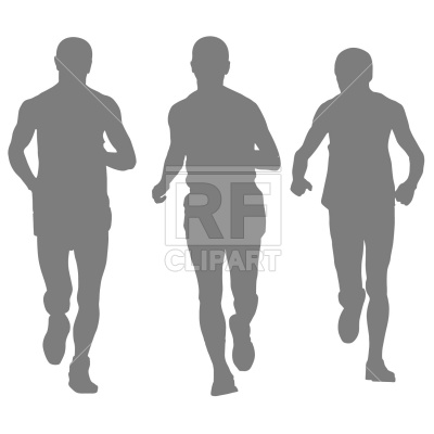 400x400 Marathon Runner Vector Image Vector Artwork Of People Prague