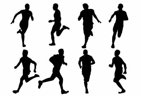 474x331 Run Vector Free Download. Free Running Silhouette Vector