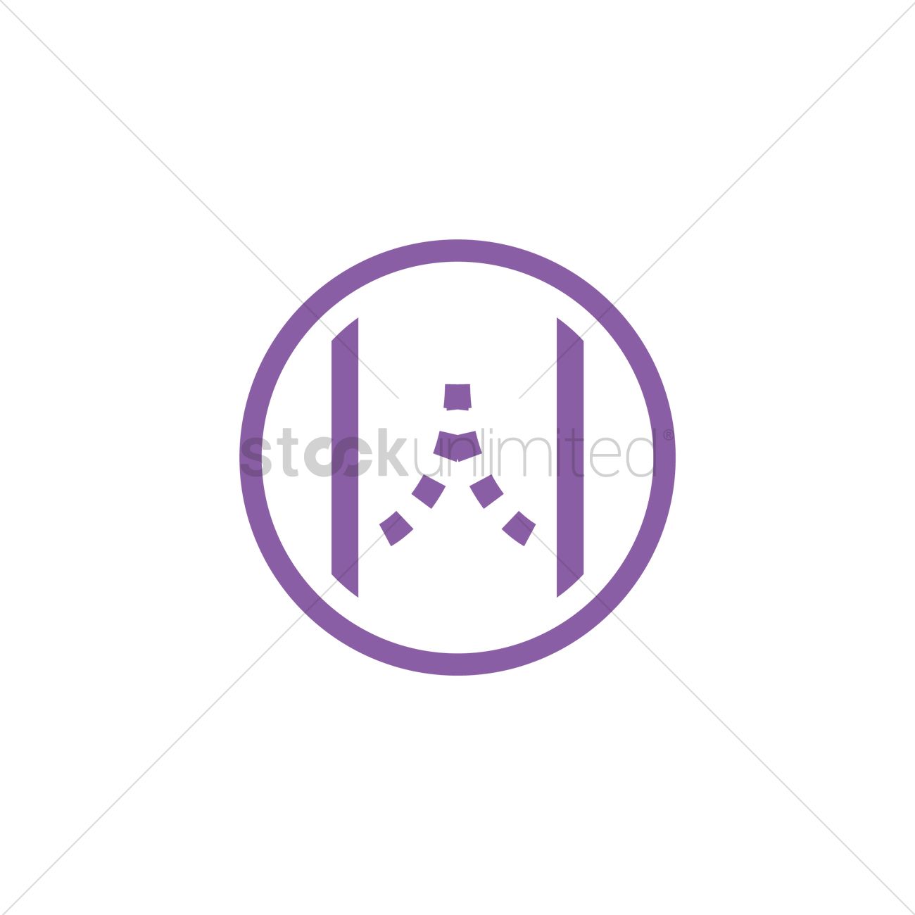 1300x1300 Airplane Runway Vector Image