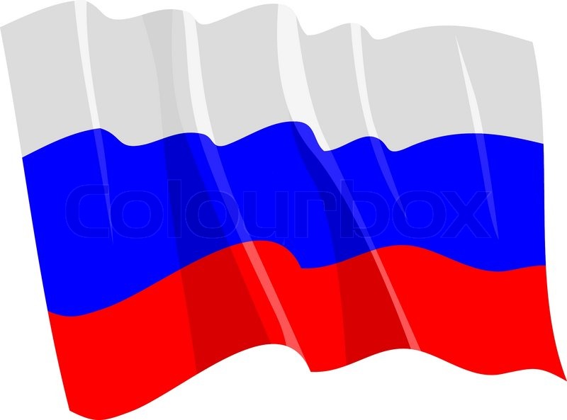 800x593 Political Waving Flag Of Russia Stock Vector Colourbox