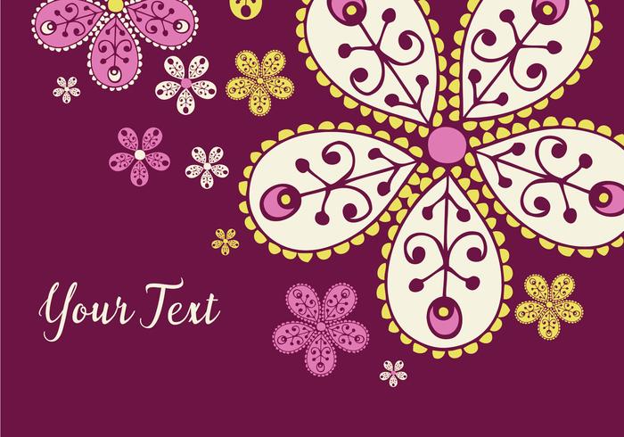 700x490 Floral Rustic Background Design