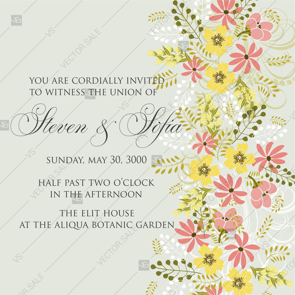 600x600 Small Field Multicolored Flowers Daisy Simple Rural Rustic Floral