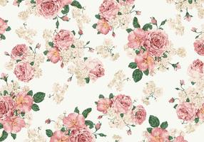 286x200 Vintage Flower Free Vector Art