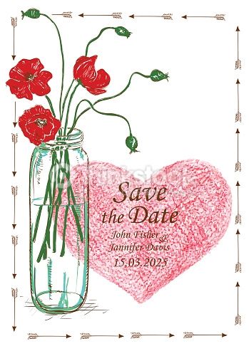 349x493 Rustic Flower Vector