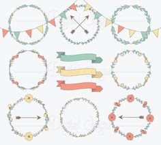 236x212 31 Best Vector Wreaths And Things Images Christmas