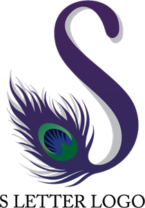 210x300 S Peacock Letter Logo Vector (.ai) Free Download
