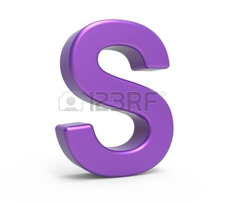 450x405 Letter S Png Free Download Purple