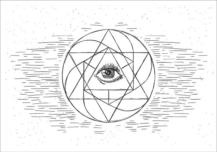700x490 Sacred Geometry Vector Illustration