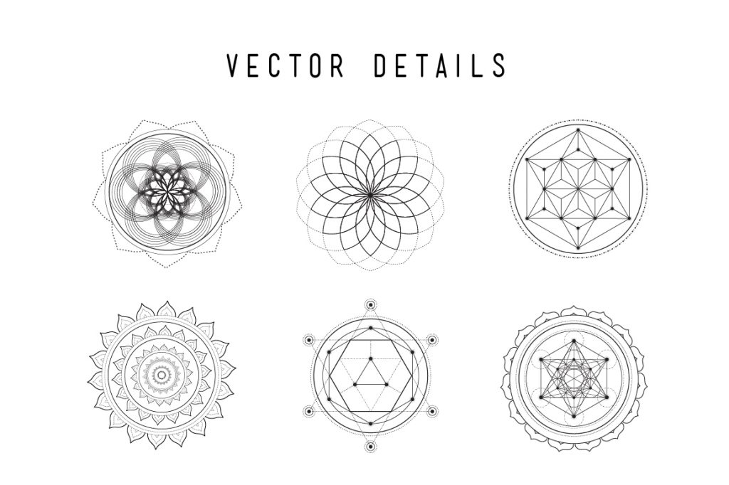 Sacred Geometry Vector At Getdrawings Free Download