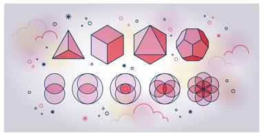 383x200 Flower Of Life Geometry