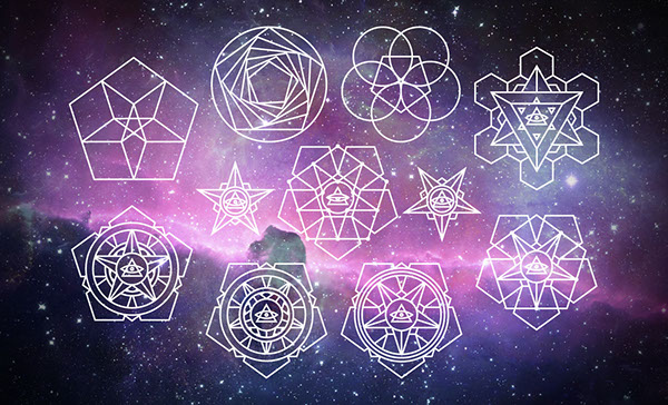 600x364 Sacred Geometry Vector Pack 9 On Behance