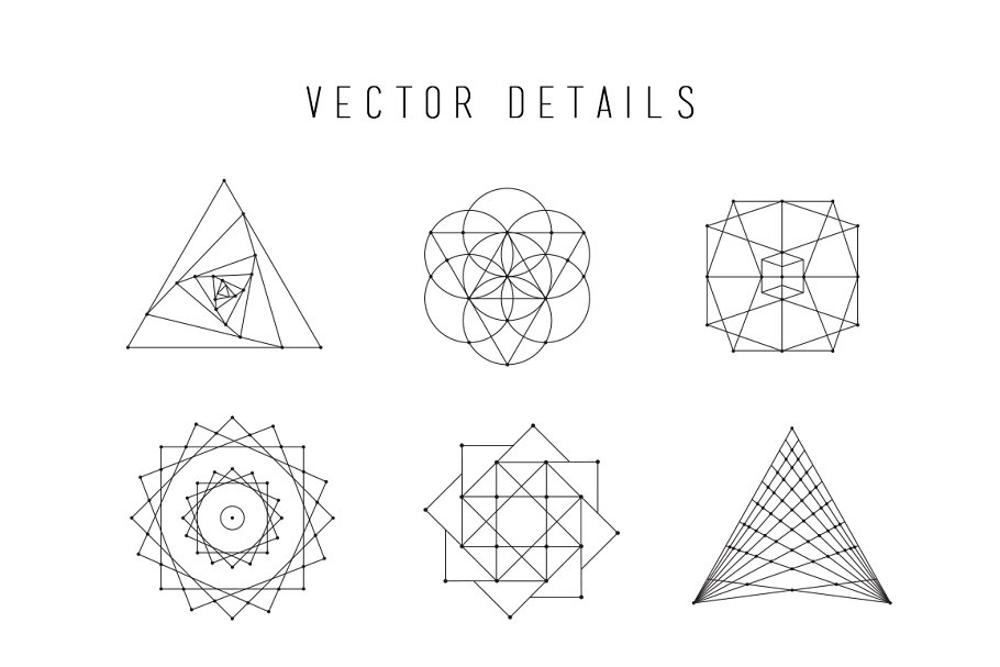 910x607 Geometry Vector Pack Vol. 2