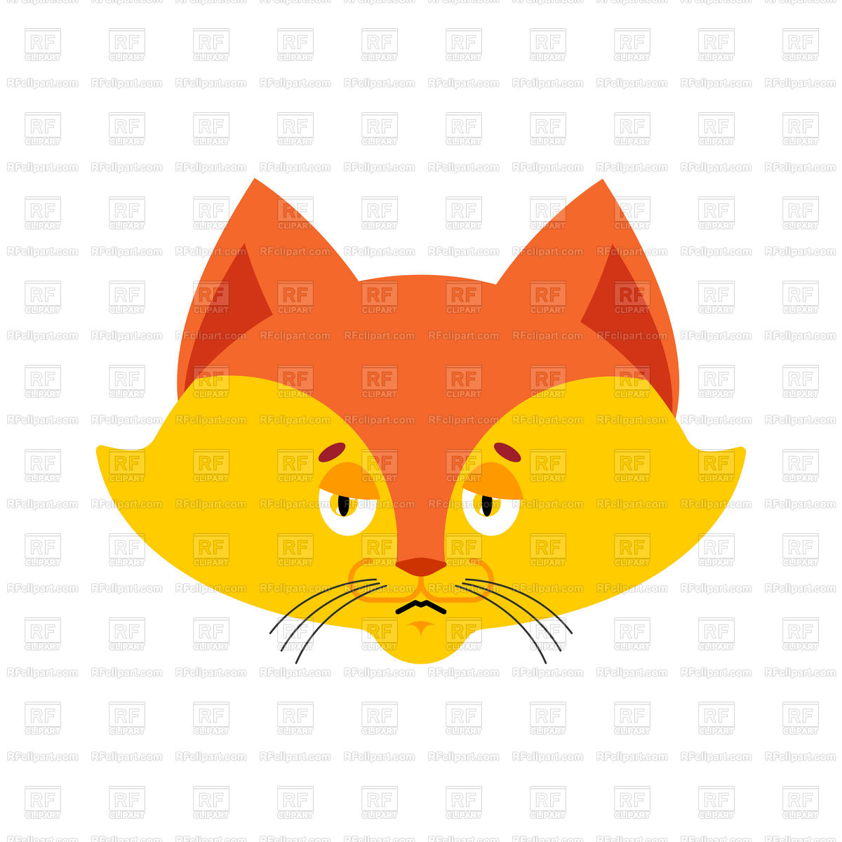 1200x1200 Fox Sad Emoji Vector Image Vector Artwork Of Plants And Animals