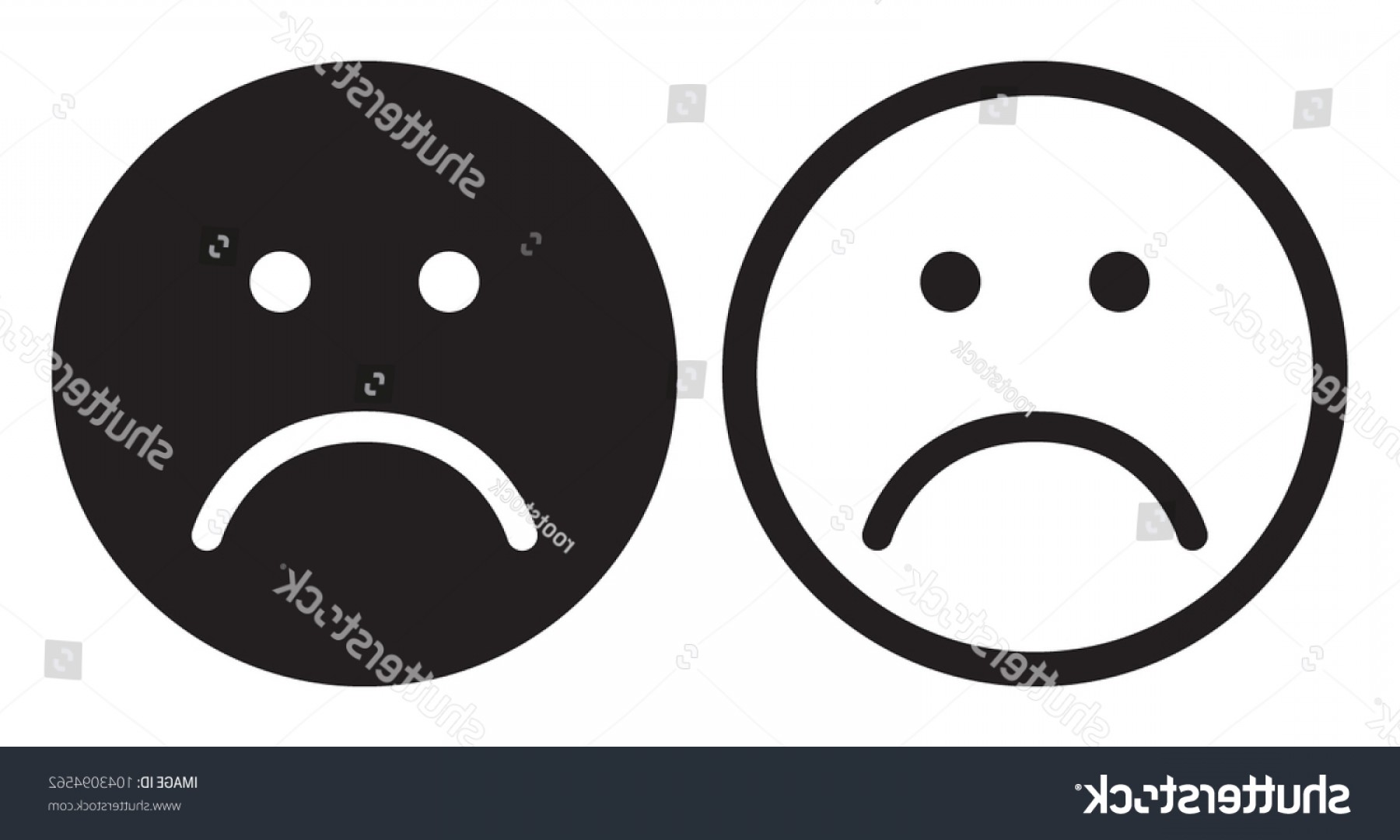 1800x1080 Sad Face Icons Unhappy Symbols Flat Arenawp