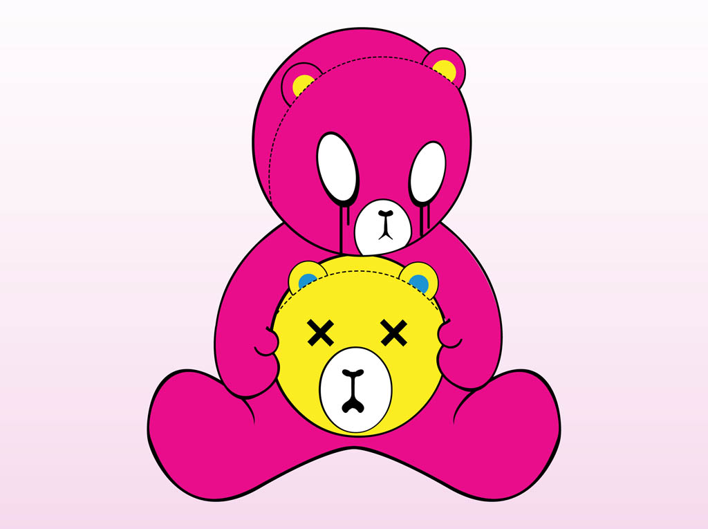 1024x765 Sad Teddy Bear Vector Art Amp Graphics