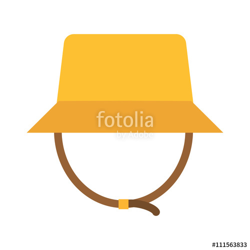 500x500 Safari Panama Hat Vector Illustration Stock Image And Royalty