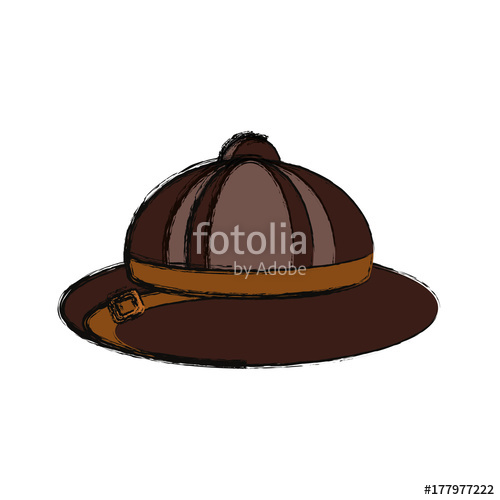 500x500 Safari Hat Vector Illustration Stock Image And Royalty Free