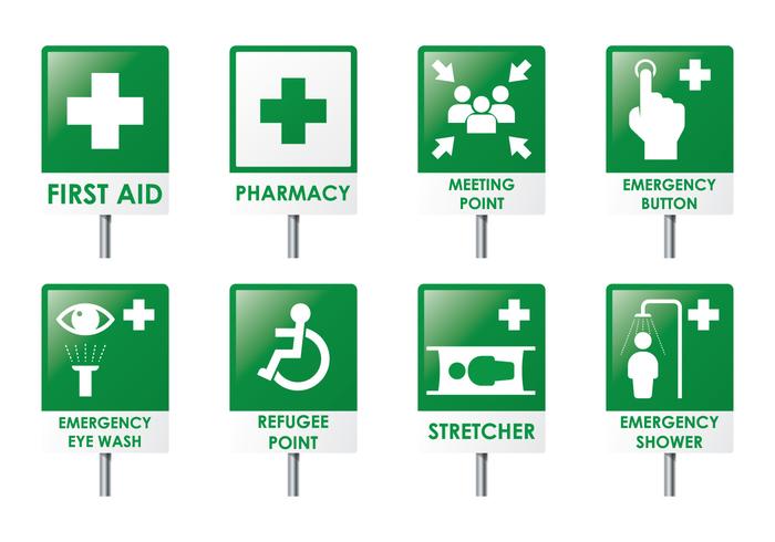 700x490 Safety Sign Set